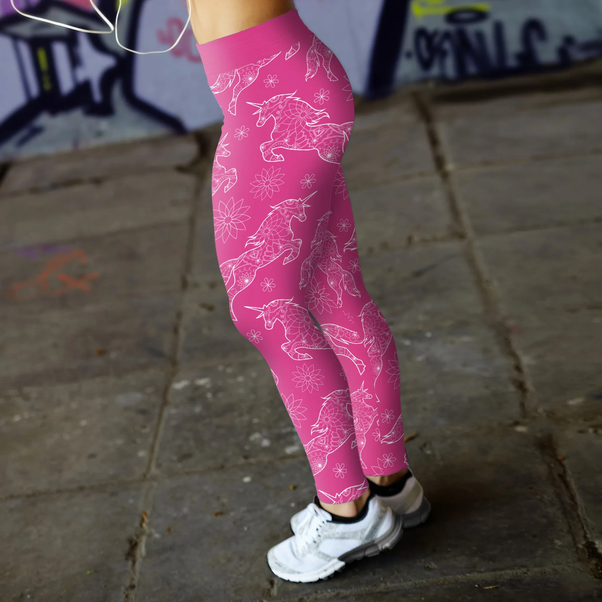 Unicorn Flower Leggings