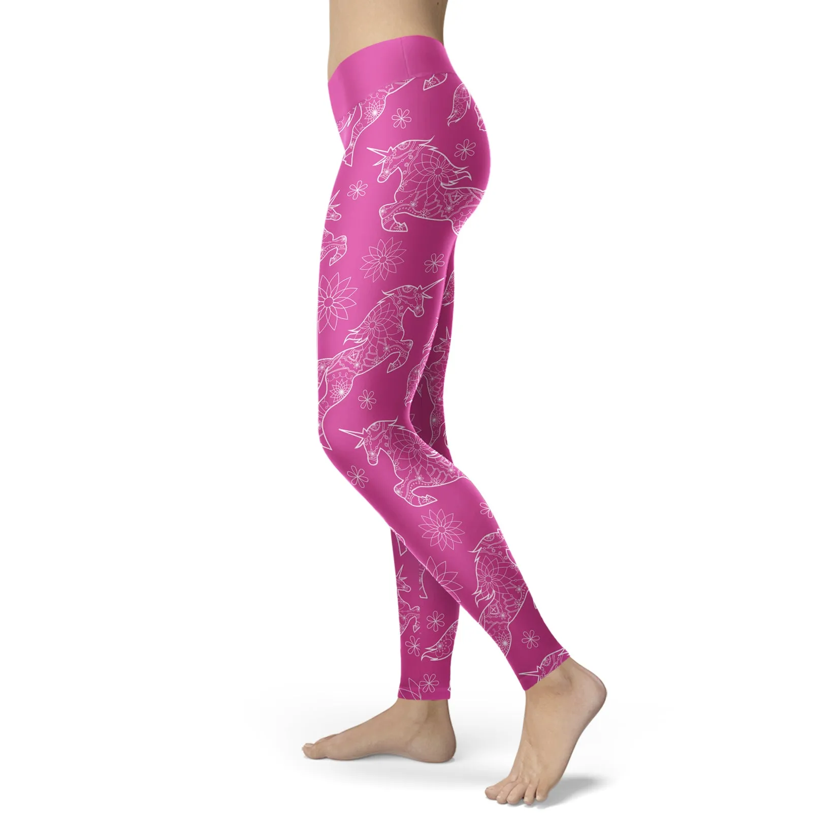 Unicorn Flower Leggings