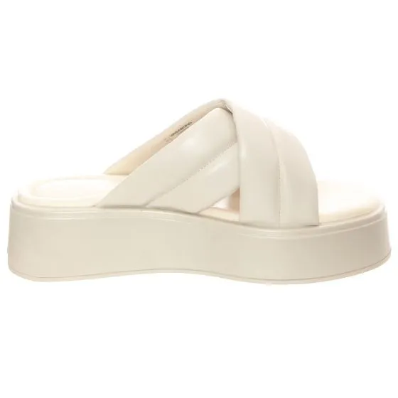 VAGABOND W' Courtney Off White Cow Leather Sandals