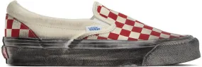 Vans Off-White OG Classic Slip-On LX Stressed Sneakers