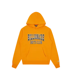 VARSITY LOGO POPOVER HOOD - ORANGE