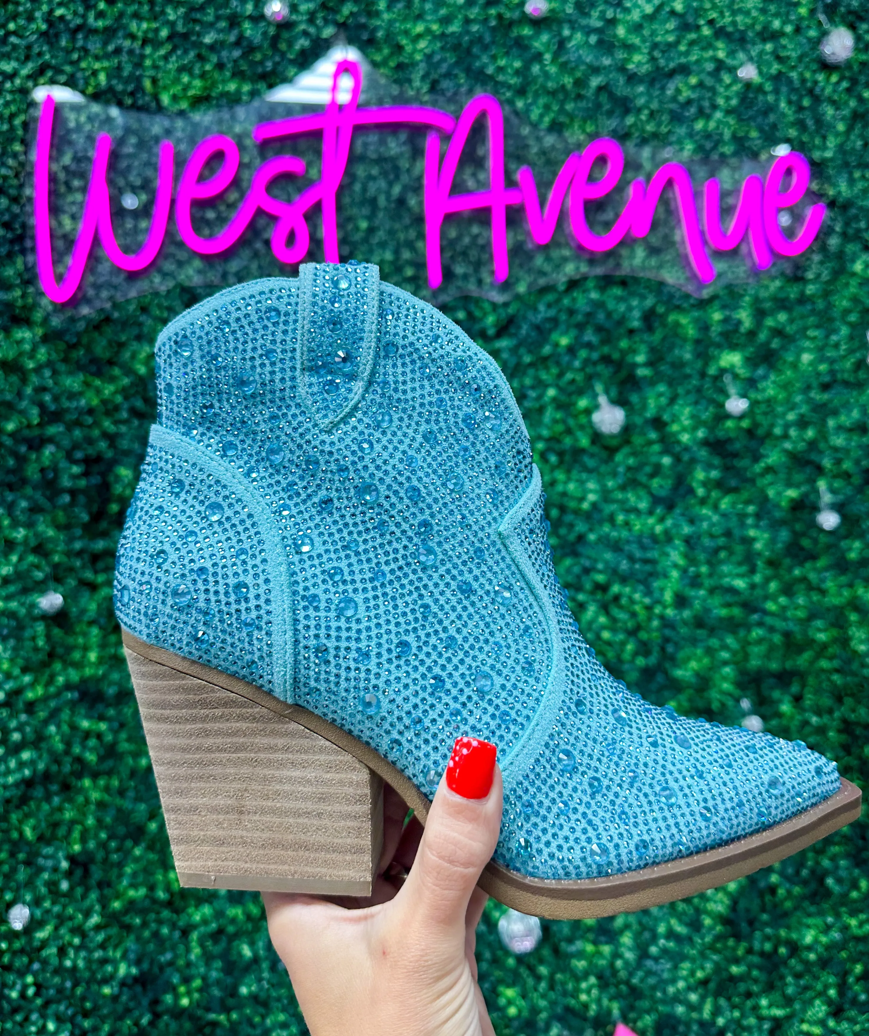 Very G Austin Bootie - Turquoise