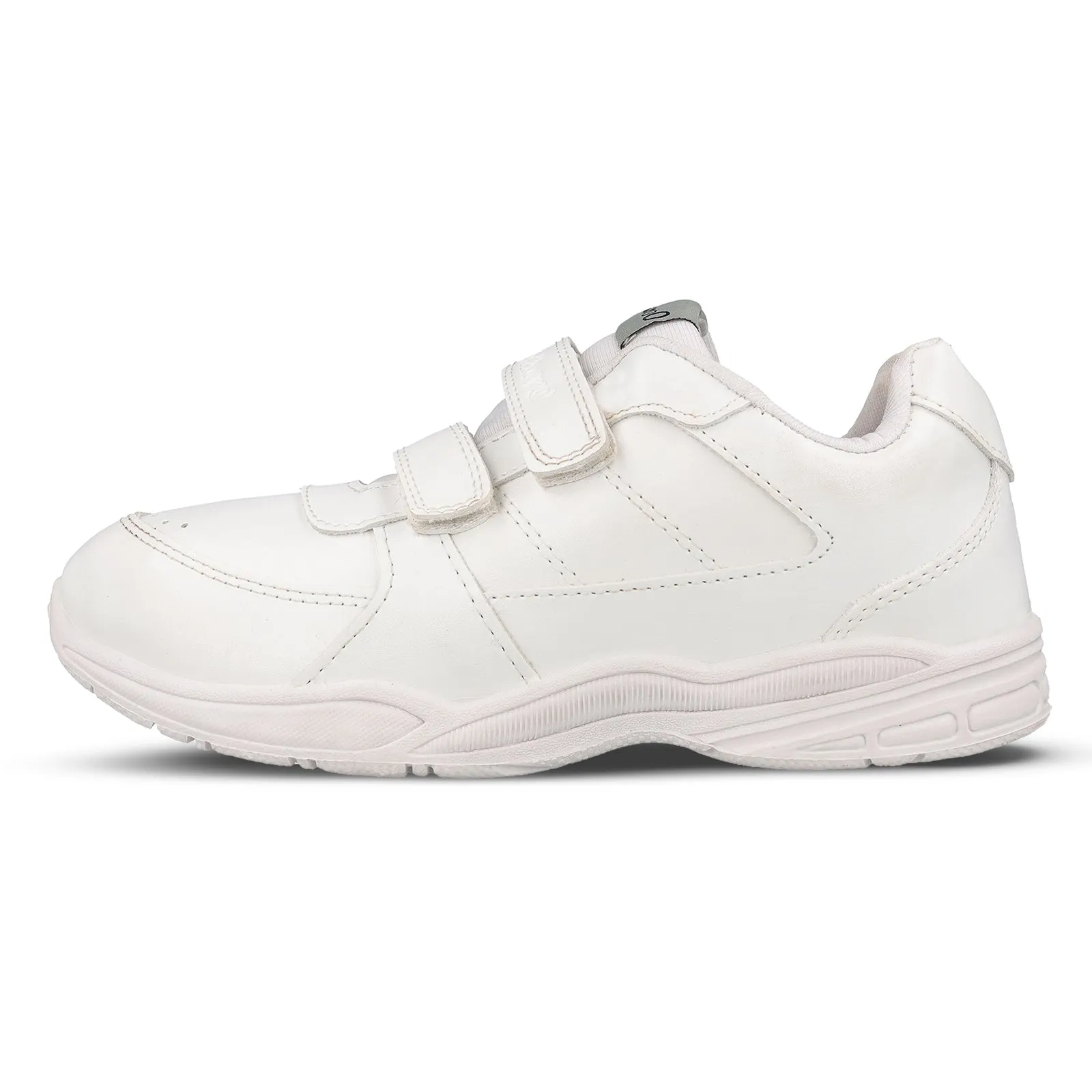 Walkaroo Kids School Shoes - 570 White