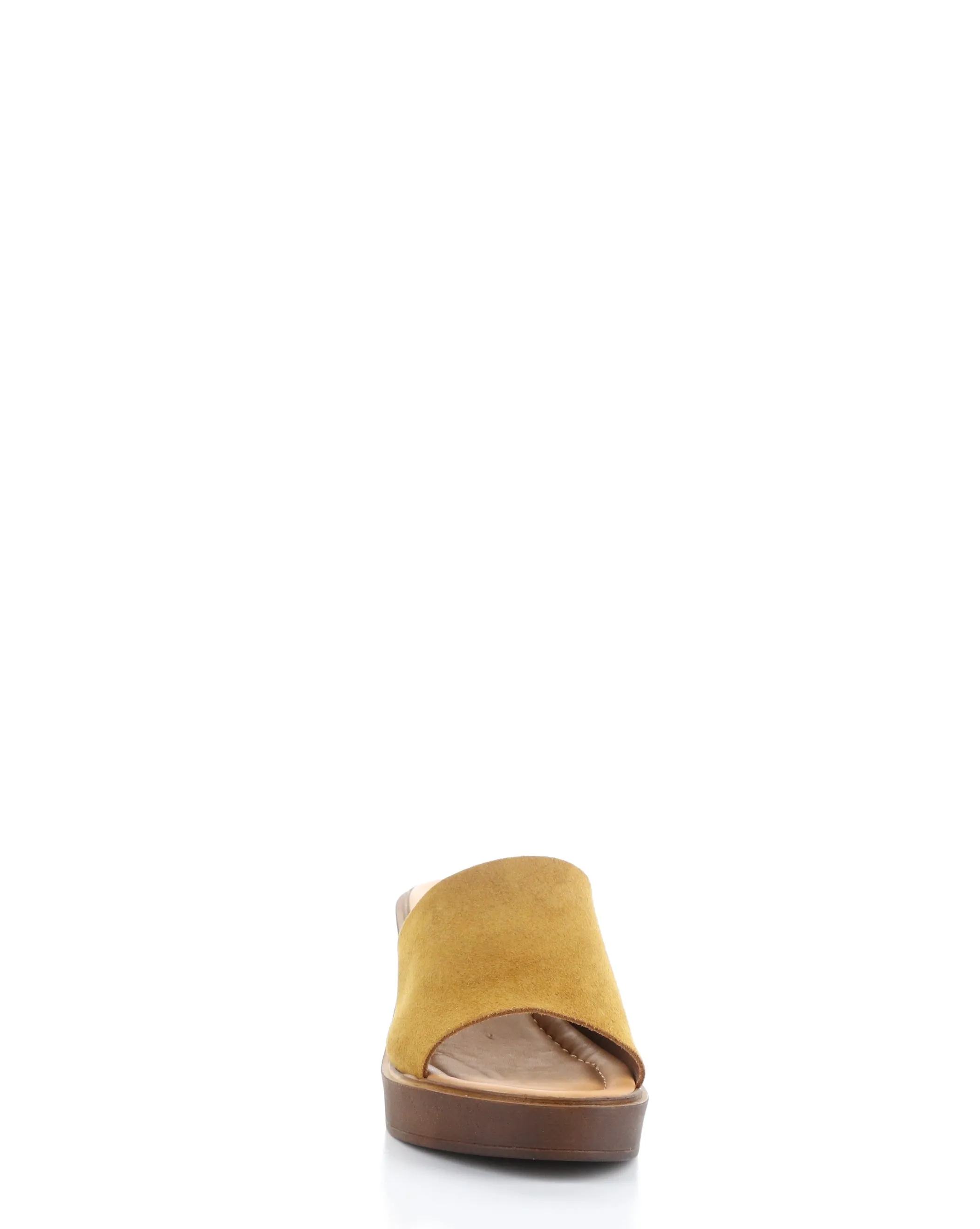 WANDA COGNAC Slip-on Sandals