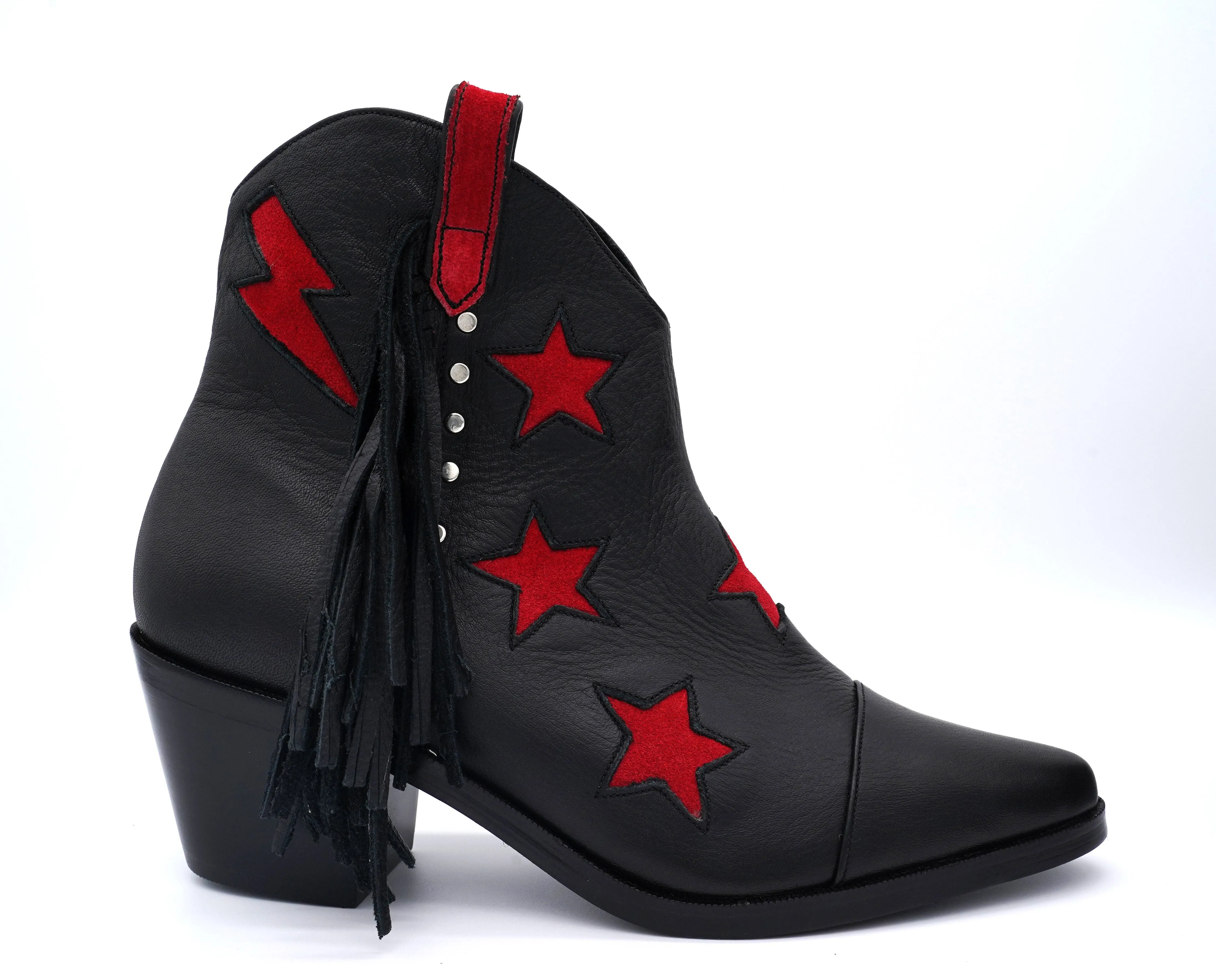 WESTERN FRINGE STAR BOOTIE - MADE TO ORDER