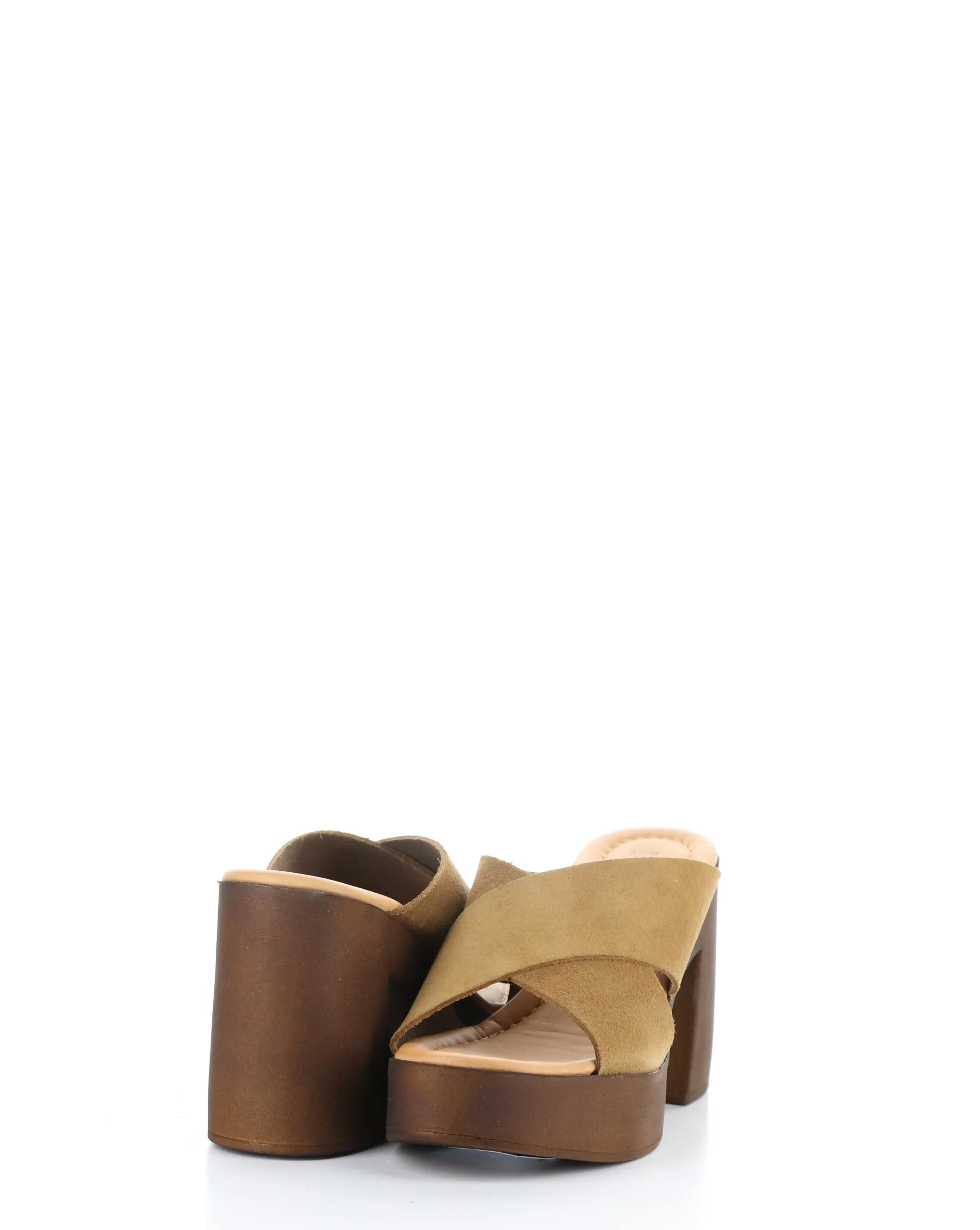 WILMA COGNAC Slip-on Sandals