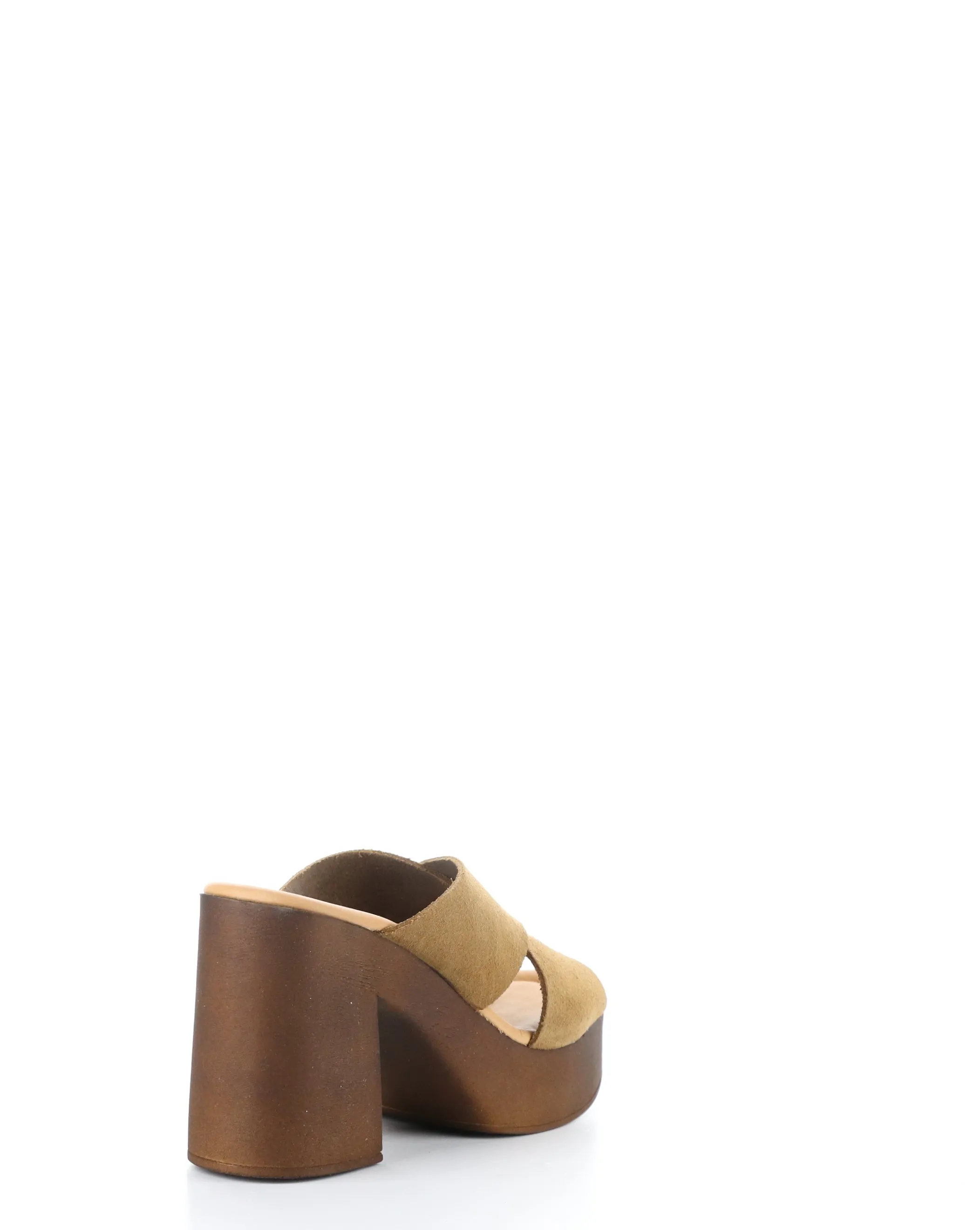 WILMA COGNAC Slip-on Sandals