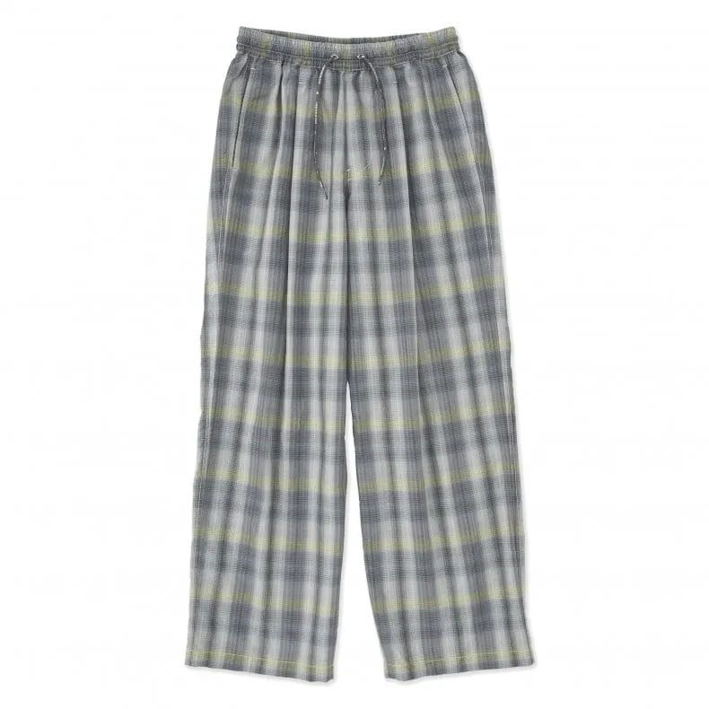 Women's and wander Dry Check Easy Pants (Grey)