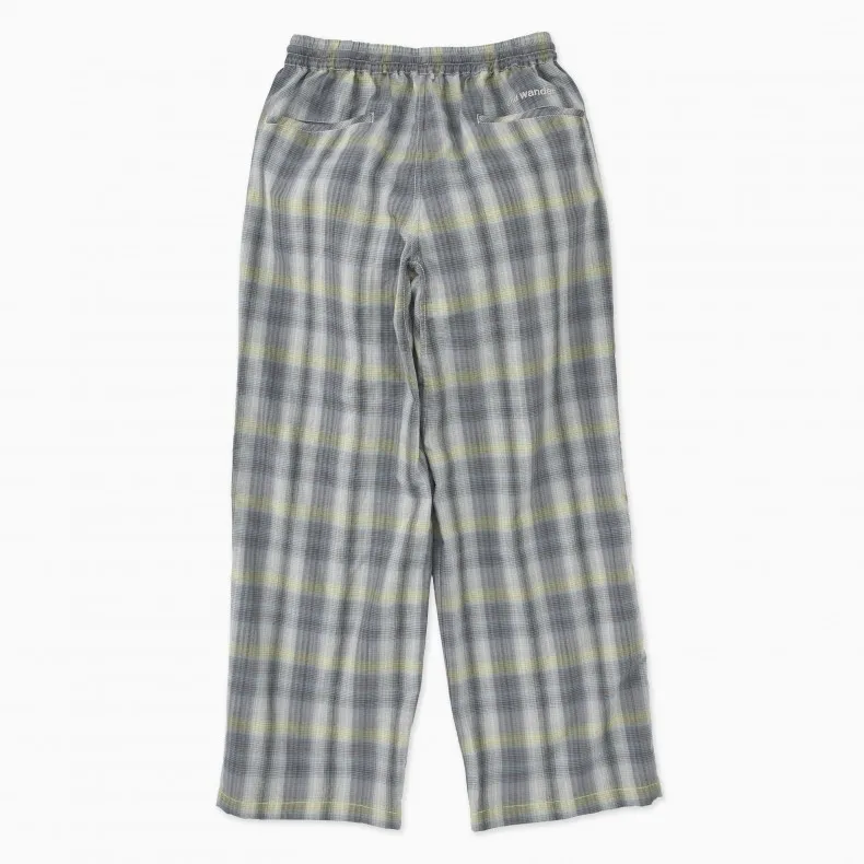 Women's and wander Dry Check Easy Pants (Grey)